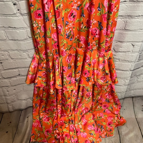 Keepsake the Label Peach Floral Maxi Dress - Picture 8 of 12